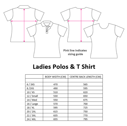 ladies-shirt-sizing-chart | Pine Valley Pistol Club